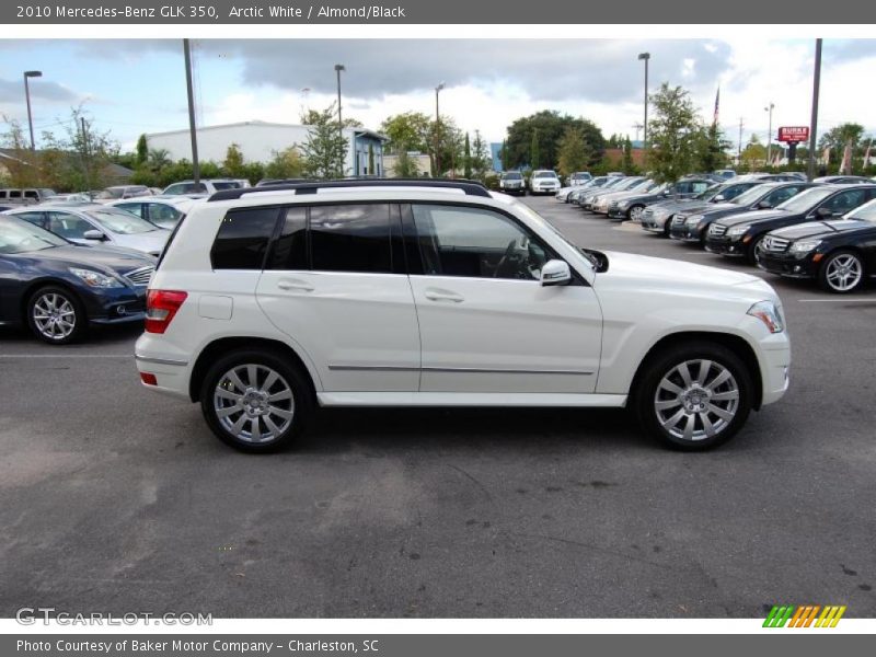 Arctic White / Almond/Black 2010 Mercedes-Benz GLK 350