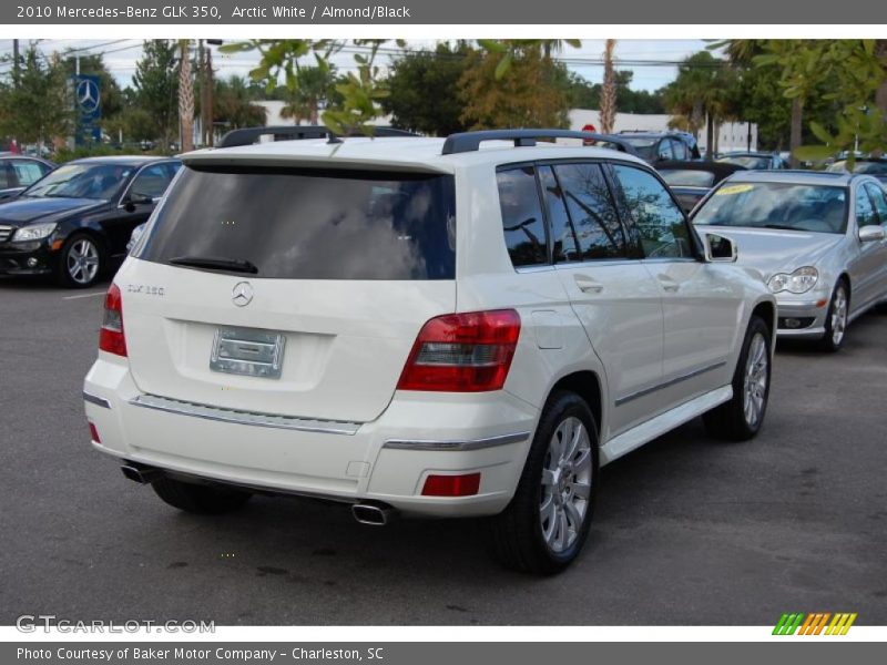 Arctic White / Almond/Black 2010 Mercedes-Benz GLK 350