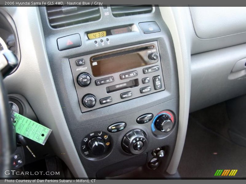Nautical Blue / Gray 2006 Hyundai Santa Fe GLS 4WD