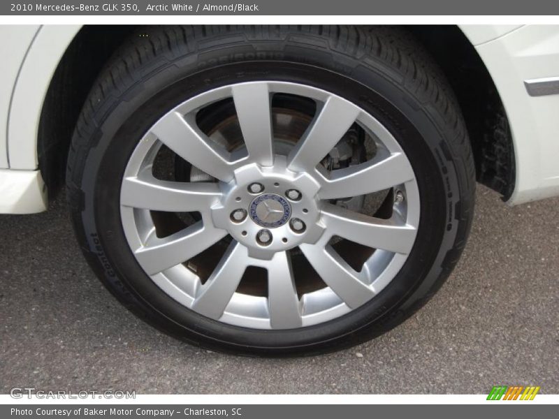 Arctic White / Almond/Black 2010 Mercedes-Benz GLK 350