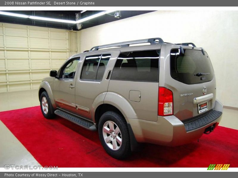 Desert Stone / Graphite 2008 Nissan Pathfinder SE