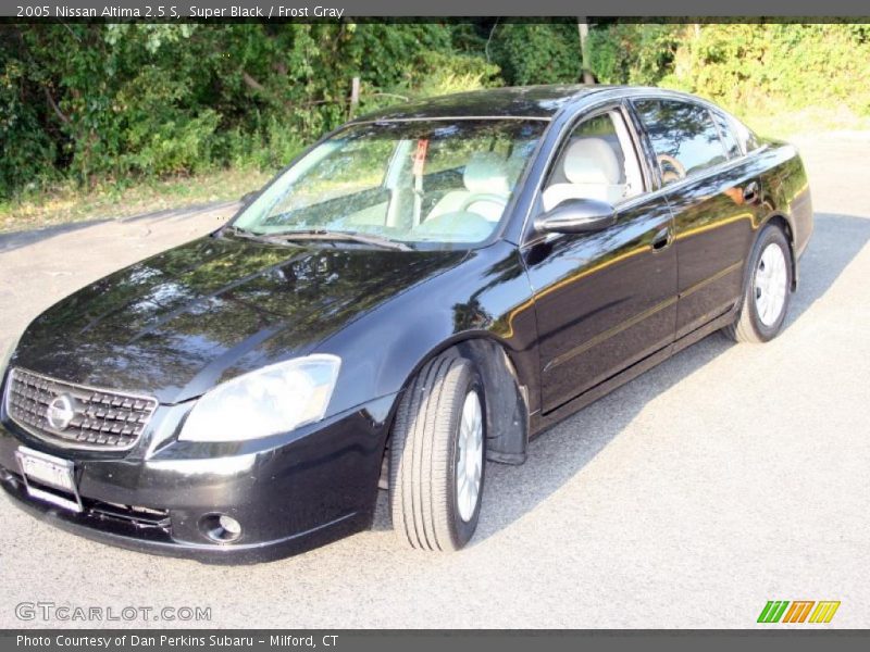 Super Black / Frost Gray 2005 Nissan Altima 2.5 S