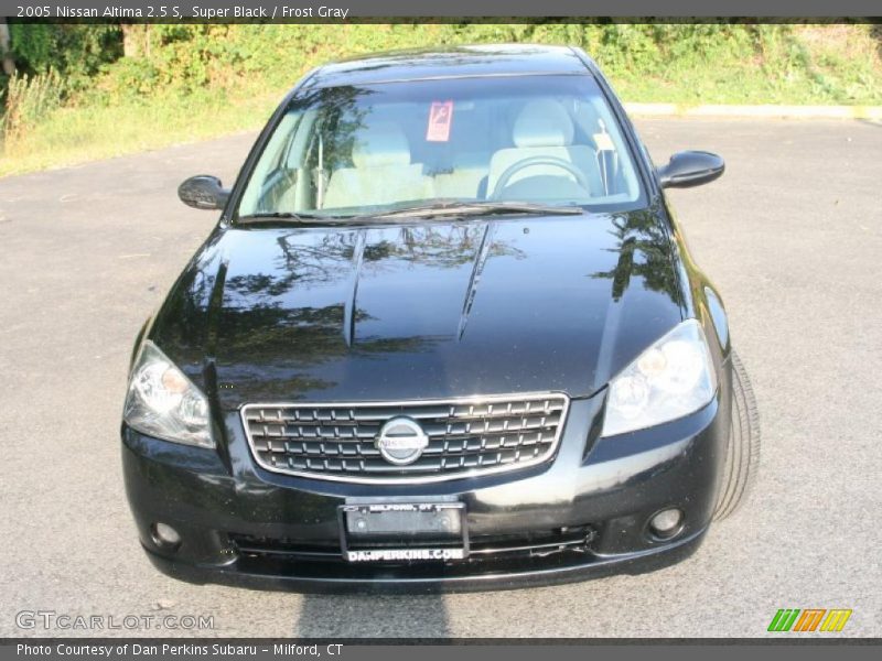 Super Black / Frost Gray 2005 Nissan Altima 2.5 S