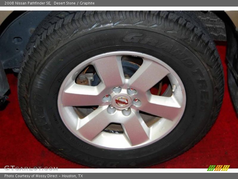 Desert Stone / Graphite 2008 Nissan Pathfinder SE