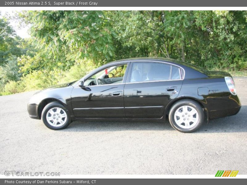 Super Black / Frost Gray 2005 Nissan Altima 2.5 S