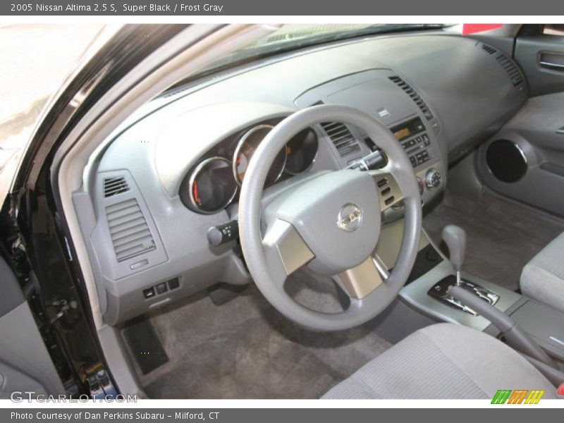 Super Black / Frost Gray 2005 Nissan Altima 2.5 S