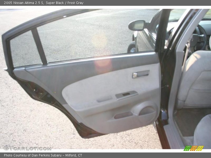 Super Black / Frost Gray 2005 Nissan Altima 2.5 S