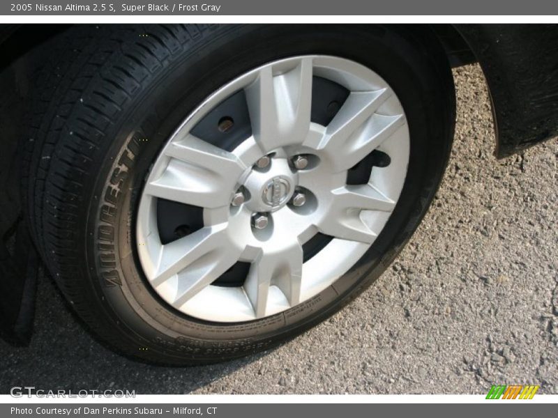 Super Black / Frost Gray 2005 Nissan Altima 2.5 S