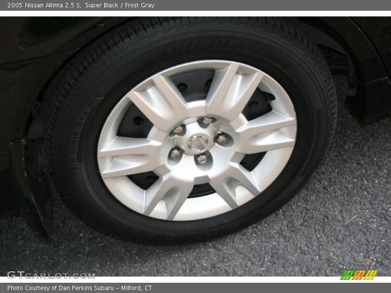 Super Black / Frost Gray 2005 Nissan Altima 2.5 S