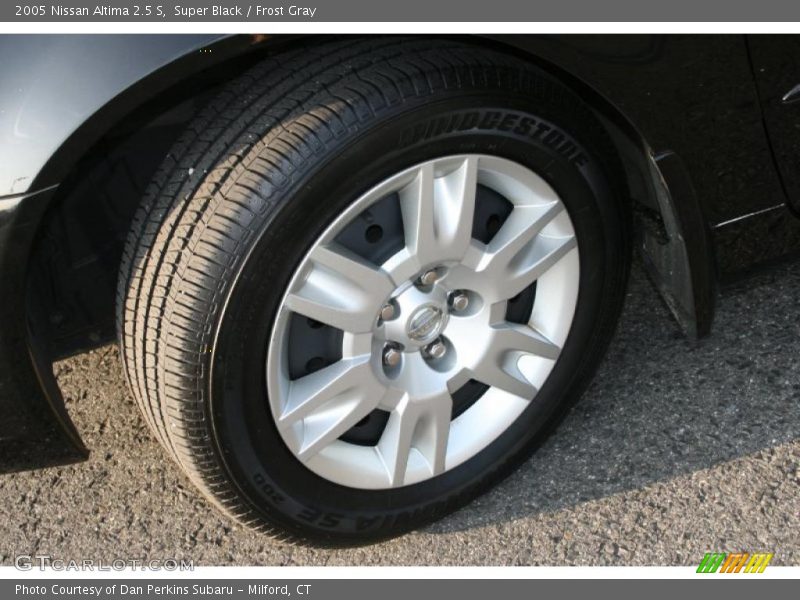 Super Black / Frost Gray 2005 Nissan Altima 2.5 S