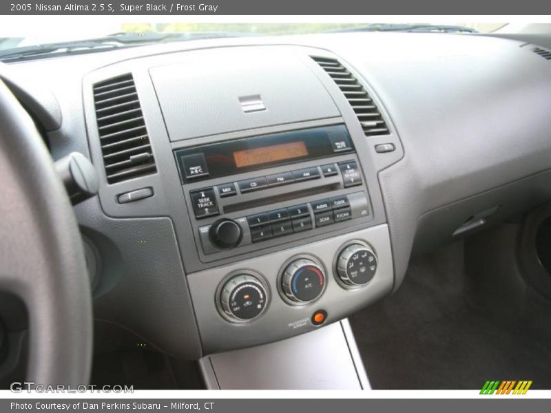 Super Black / Frost Gray 2005 Nissan Altima 2.5 S