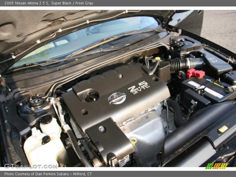 Super Black / Frost Gray 2005 Nissan Altima 2.5 S