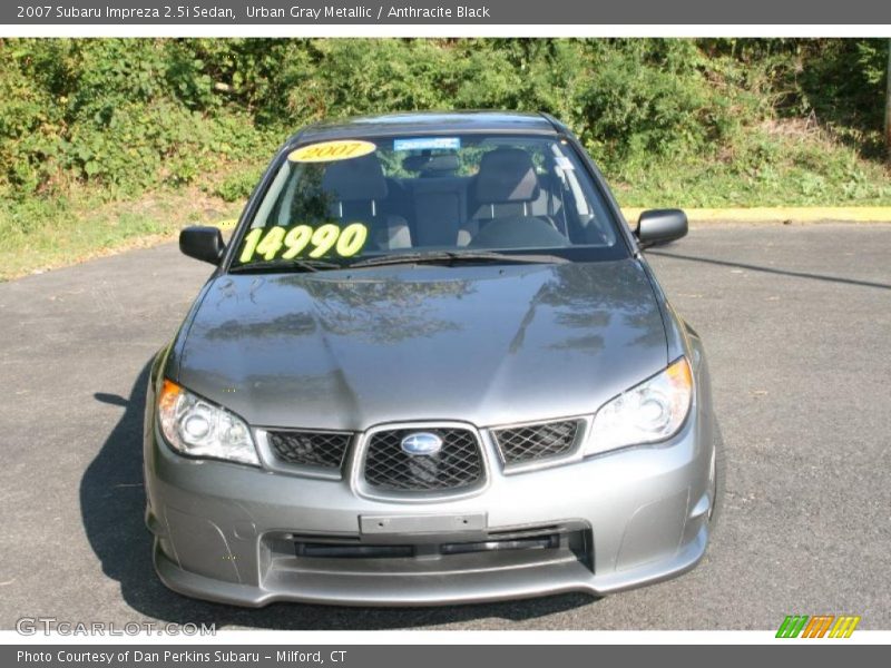 Urban Gray Metallic / Anthracite Black 2007 Subaru Impreza 2.5i Sedan