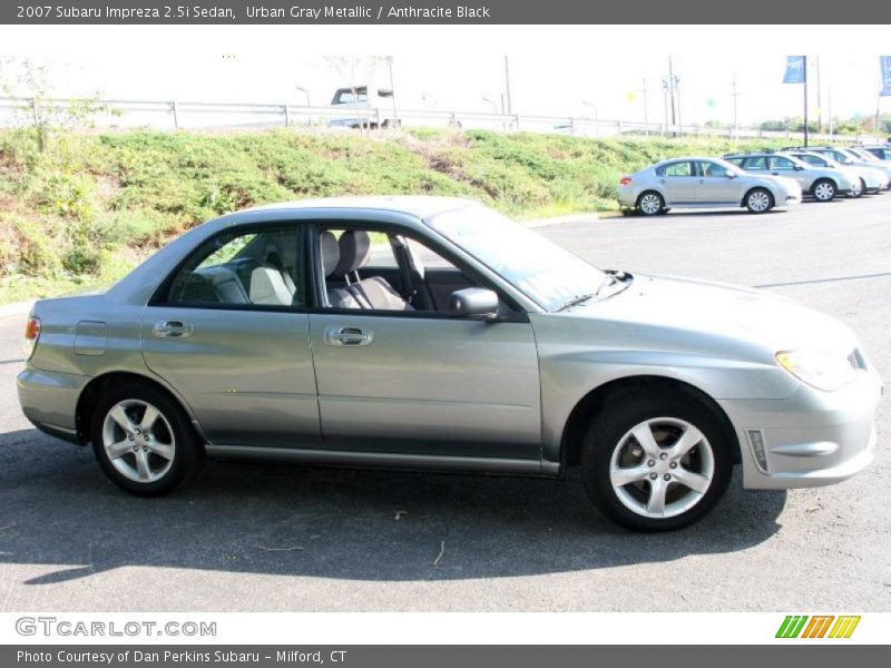 Urban Gray Metallic / Anthracite Black 2007 Subaru Impreza 2.5i Sedan