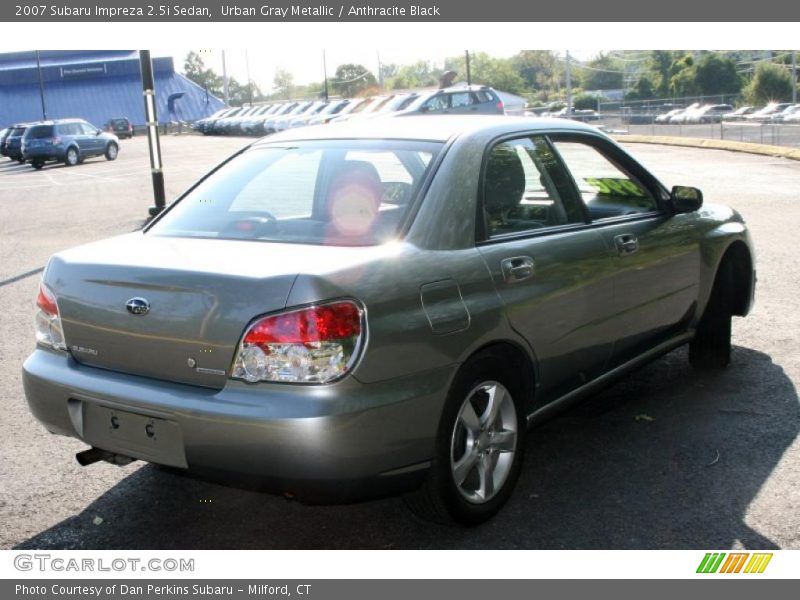 Urban Gray Metallic / Anthracite Black 2007 Subaru Impreza 2.5i Sedan