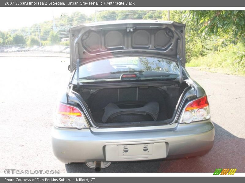 Urban Gray Metallic / Anthracite Black 2007 Subaru Impreza 2.5i Sedan