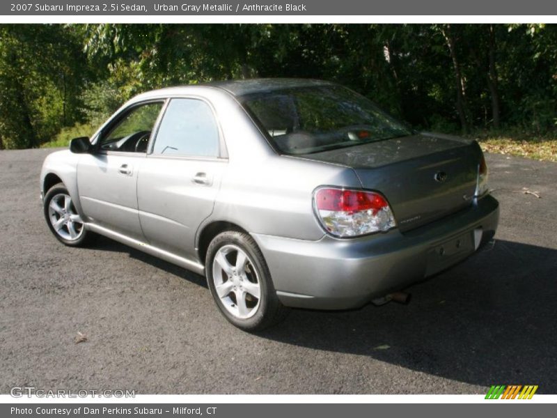 Urban Gray Metallic / Anthracite Black 2007 Subaru Impreza 2.5i Sedan