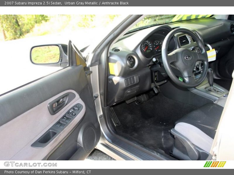 Urban Gray Metallic / Anthracite Black 2007 Subaru Impreza 2.5i Sedan
