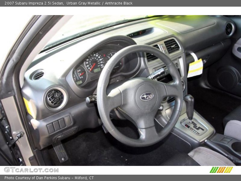 Urban Gray Metallic / Anthracite Black 2007 Subaru Impreza 2.5i Sedan