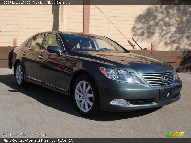 Verdigris Mica / Cashmere 2007 Lexus LS 460