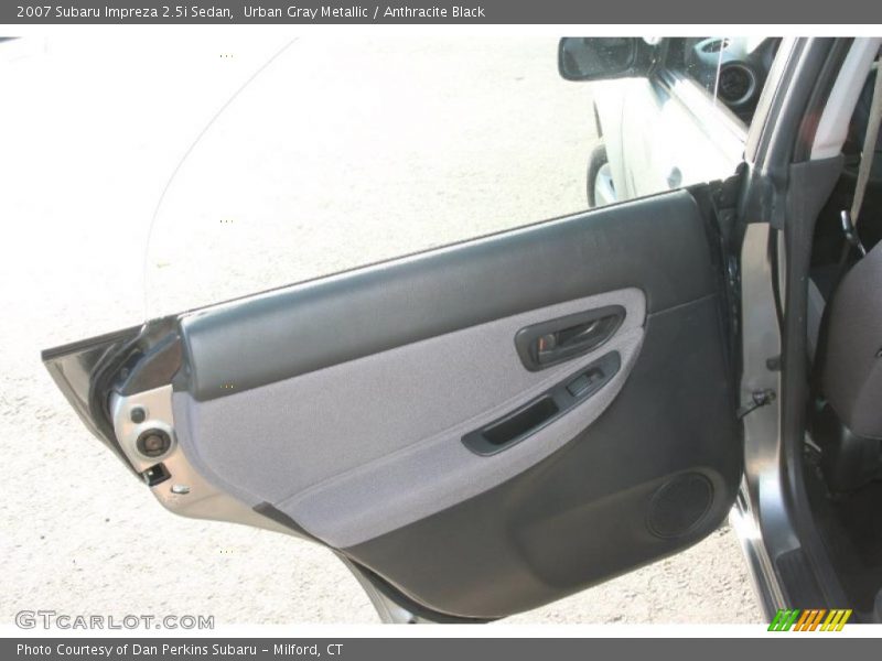 Urban Gray Metallic / Anthracite Black 2007 Subaru Impreza 2.5i Sedan