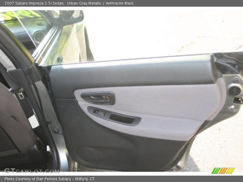 Urban Gray Metallic / Anthracite Black 2007 Subaru Impreza 2.5i Sedan
