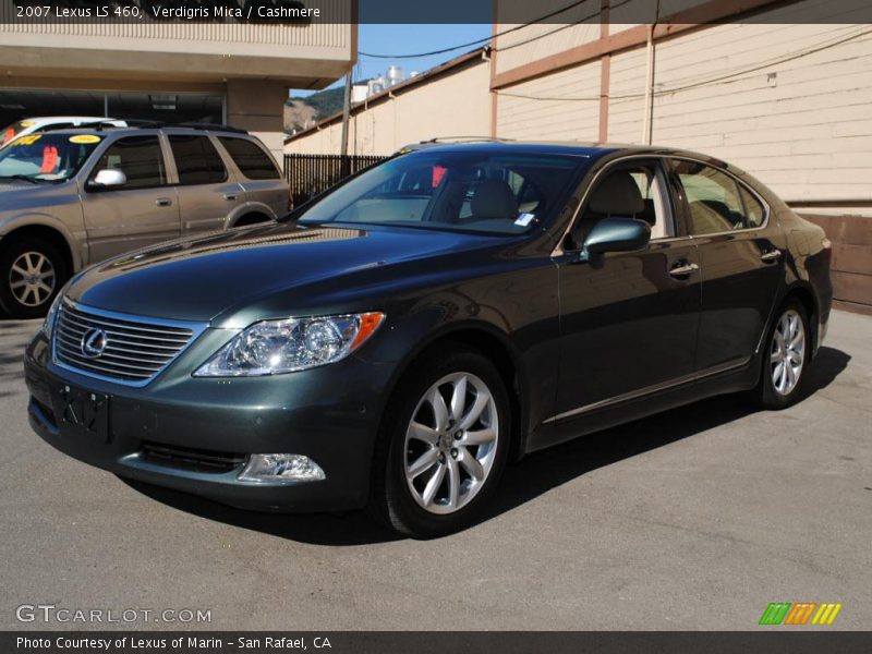 Verdigris Mica / Cashmere 2007 Lexus LS 460