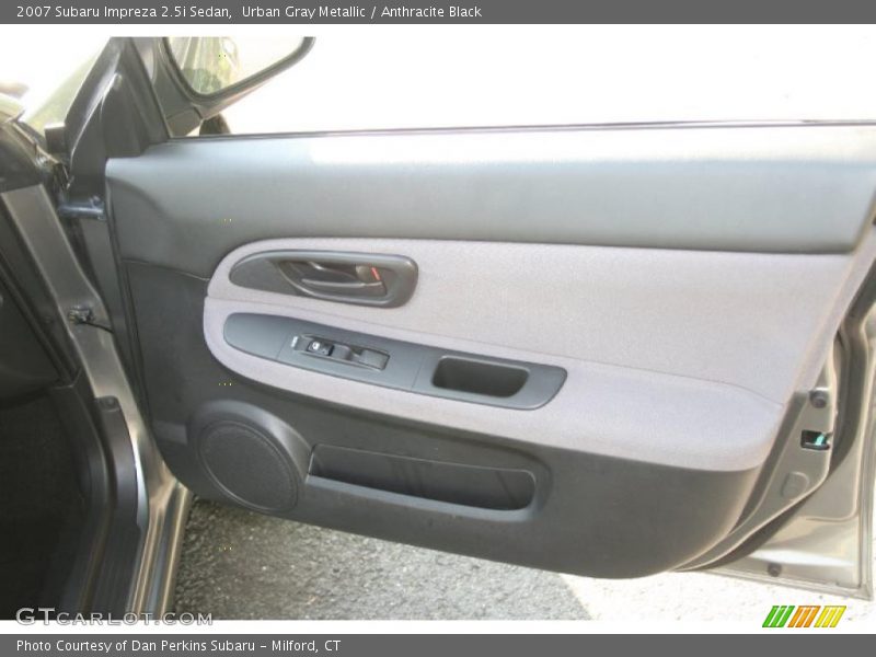 Urban Gray Metallic / Anthracite Black 2007 Subaru Impreza 2.5i Sedan
