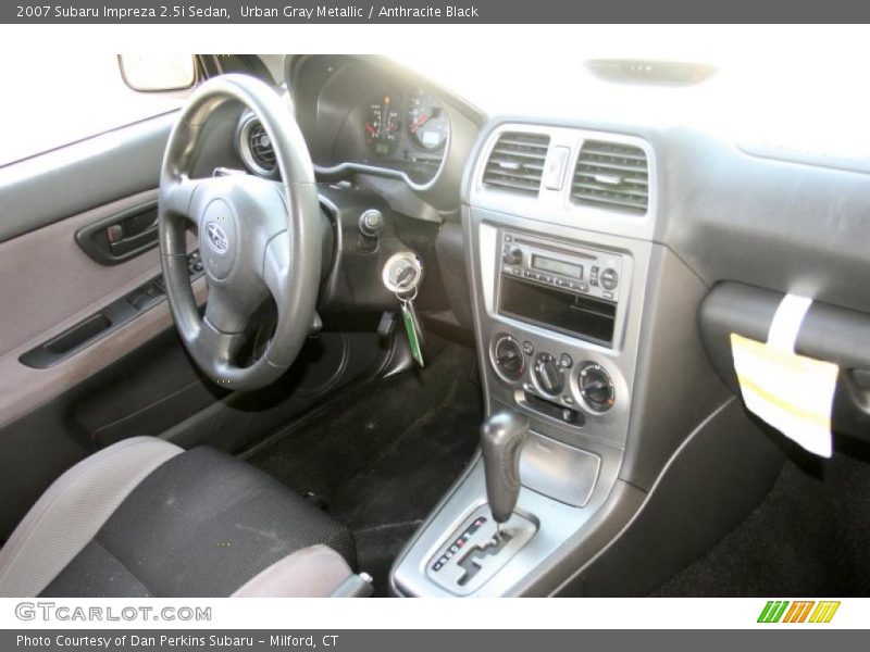 Urban Gray Metallic / Anthracite Black 2007 Subaru Impreza 2.5i Sedan