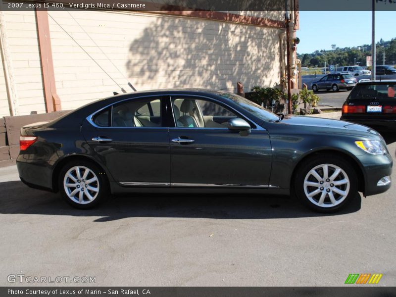 Verdigris Mica / Cashmere 2007 Lexus LS 460