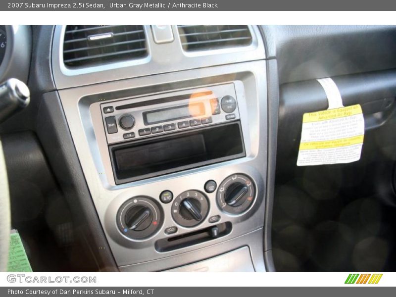 Urban Gray Metallic / Anthracite Black 2007 Subaru Impreza 2.5i Sedan