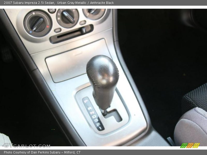 Urban Gray Metallic / Anthracite Black 2007 Subaru Impreza 2.5i Sedan