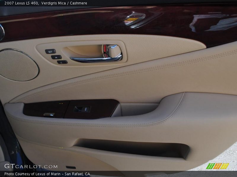Verdigris Mica / Cashmere 2007 Lexus LS 460