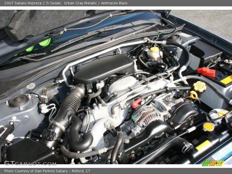 Urban Gray Metallic / Anthracite Black 2007 Subaru Impreza 2.5i Sedan