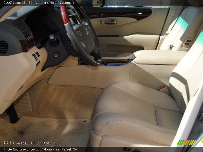 Verdigris Mica / Cashmere 2007 Lexus LS 460