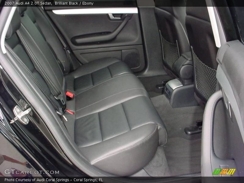 Brilliant Black / Ebony 2007 Audi A4 2.0T Sedan