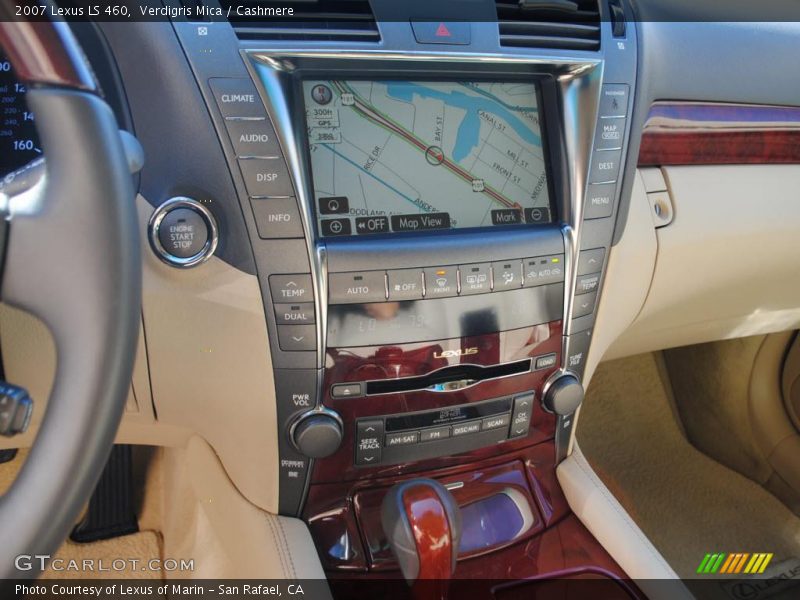 Verdigris Mica / Cashmere 2007 Lexus LS 460