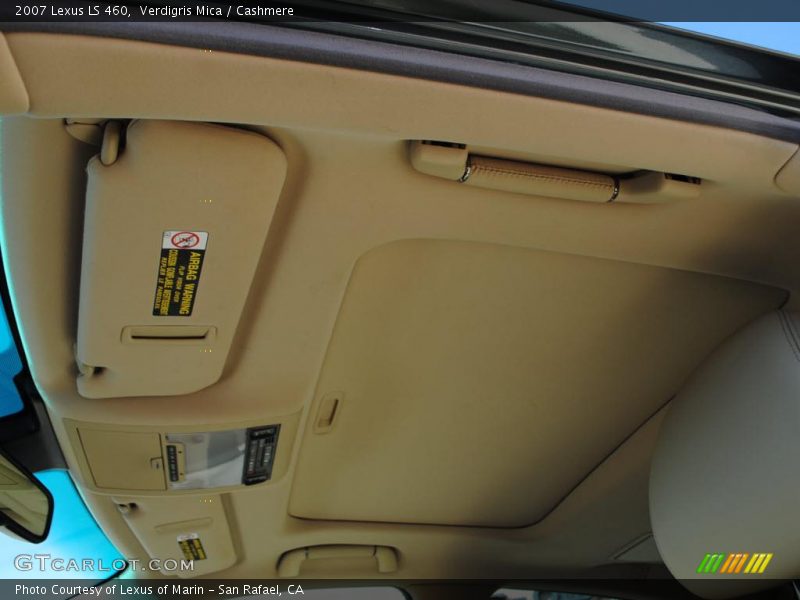 Verdigris Mica / Cashmere 2007 Lexus LS 460