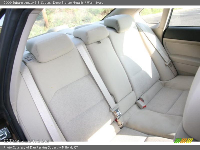 Deep Bronze Metallic / Warm Ivory 2009 Subaru Legacy 2.5i Sedan