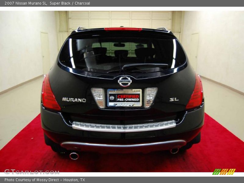 Super Black / Charcoal 2007 Nissan Murano SL