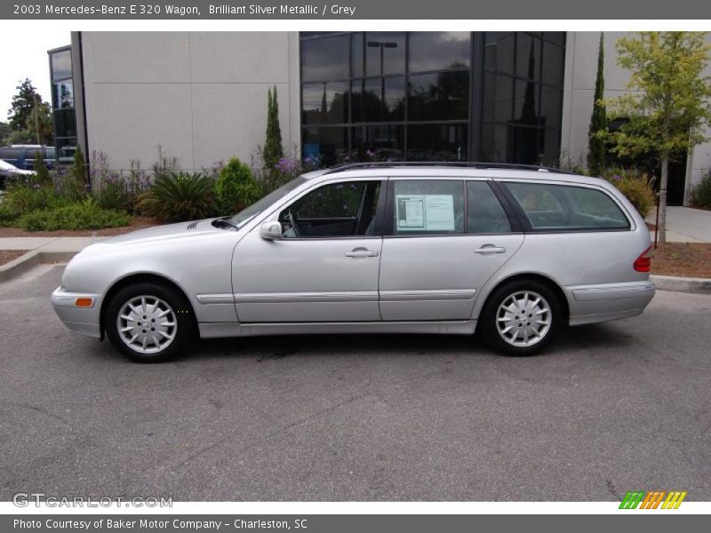 Brilliant Silver Metallic / Grey 2003 Mercedes-Benz E 320 Wagon