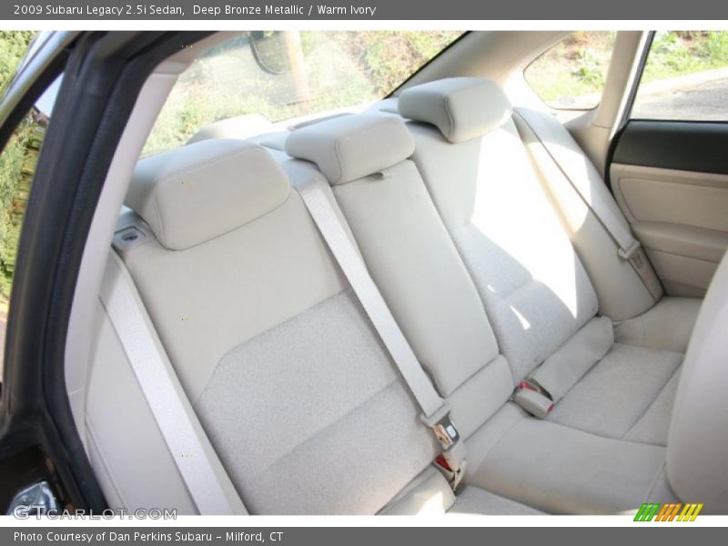 Deep Bronze Metallic / Warm Ivory 2009 Subaru Legacy 2.5i Sedan