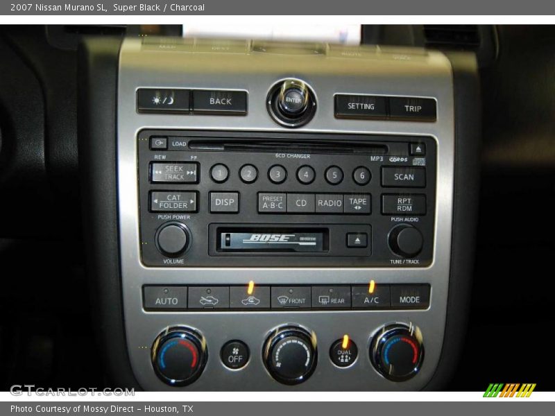 Super Black / Charcoal 2007 Nissan Murano SL