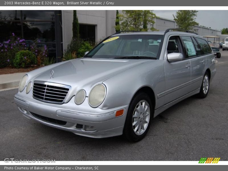 Brilliant Silver Metallic / Grey 2003 Mercedes-Benz E 320 Wagon