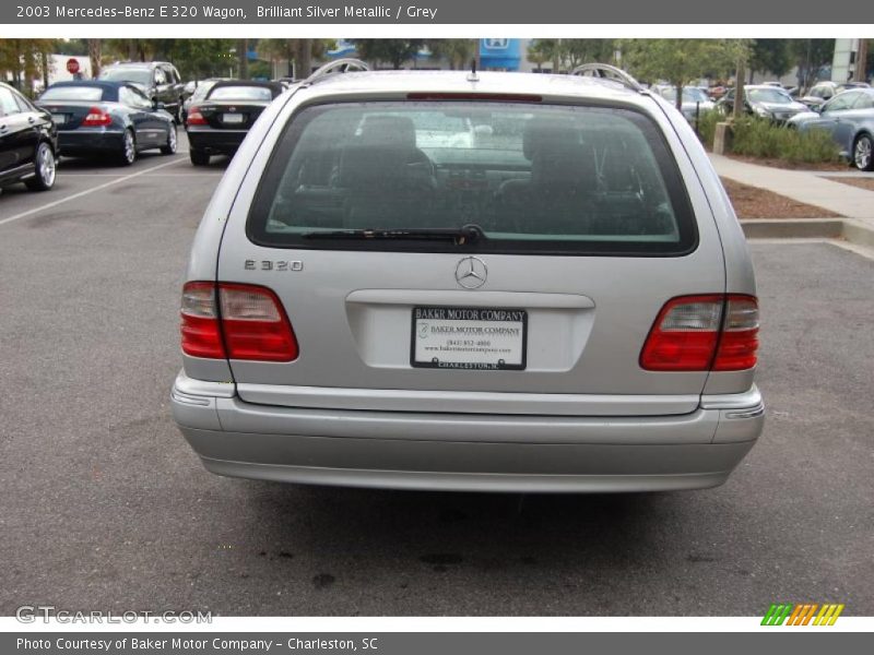 Brilliant Silver Metallic / Grey 2003 Mercedes-Benz E 320 Wagon