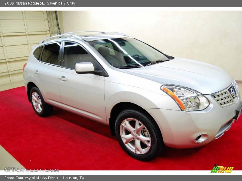 Silver Ice / Gray 2009 Nissan Rogue SL