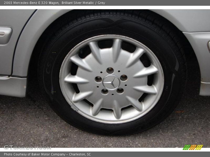 Brilliant Silver Metallic / Grey 2003 Mercedes-Benz E 320 Wagon