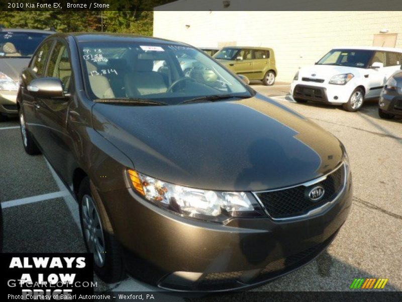 Bronze / Stone 2010 Kia Forte EX