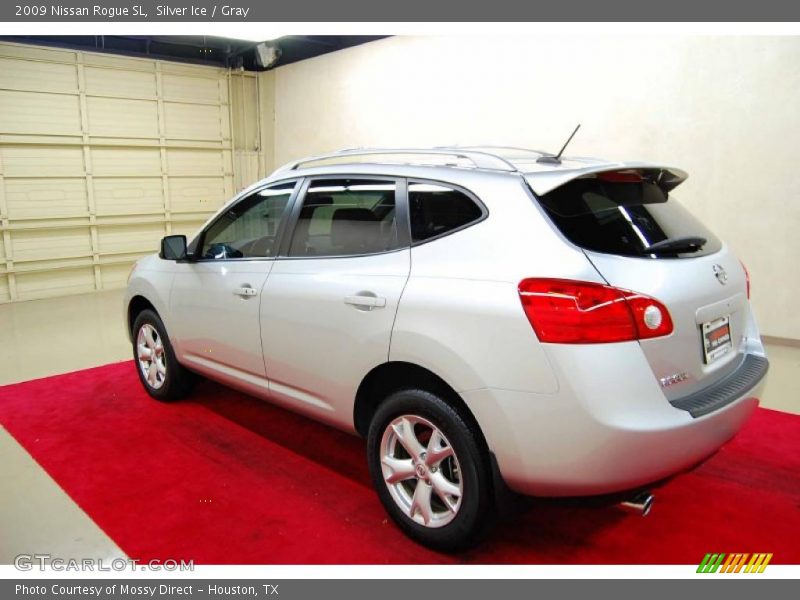 Silver Ice / Gray 2009 Nissan Rogue SL
