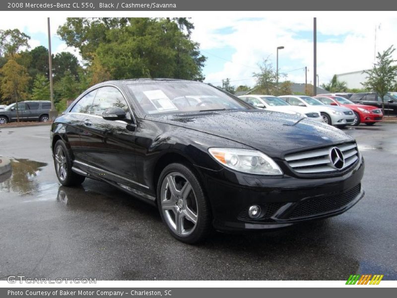 Black / Cashmere/Savanna 2008 Mercedes-Benz CL 550